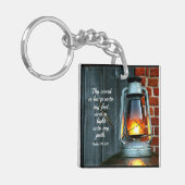 照パーソナライズされた明ランプ キーホルダー (正面左)