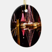 照光帆船パレードオーナメント セラミックオーナメント (裏面)