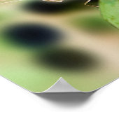 照光蝶自然プリント ポスター (角)