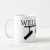 照明のエンジニアまたは技術者のための"健康なつるされた"マグ コーヒーマグカップ (左)