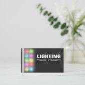 照明の技術者の名刺 名刺 (スタンド正面)