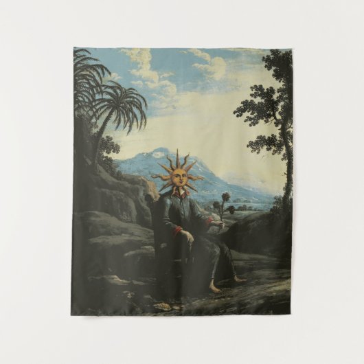 照明を得た錬金術師 タペストリー (正面)