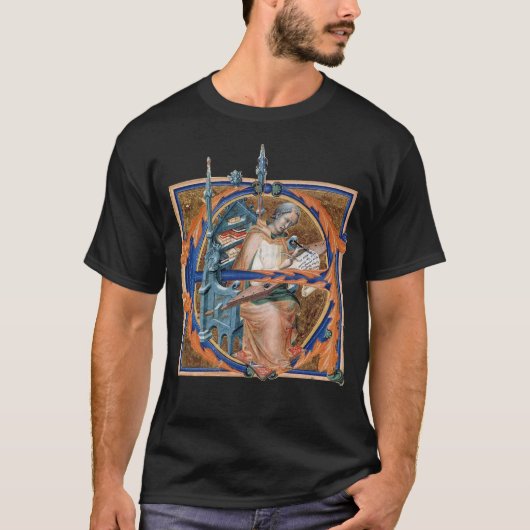 照明イニシャルE Tシャツ (正面)