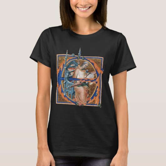 照明イニシャルE Tシャツ (正面)