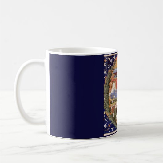 照明イニシャルG コーヒーマグカップ (左)