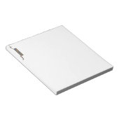 照明イニシャルJ ノートパッド (アングル)