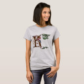 照明イニシャルK Tシャツ (正面フル)