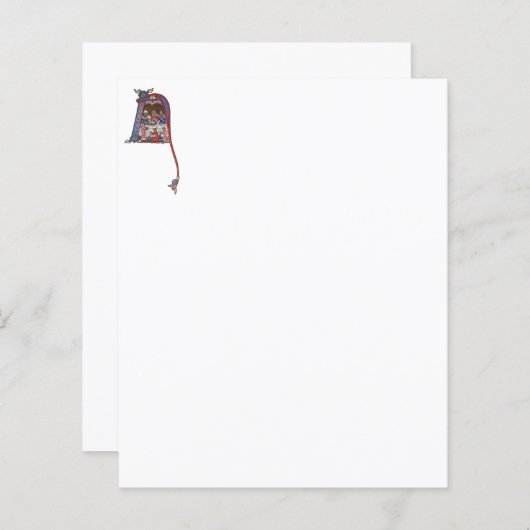 照明イニシャルN (正面/裏面)