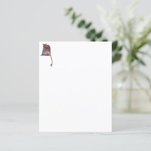 照明イニシャルN (スタンド正面)