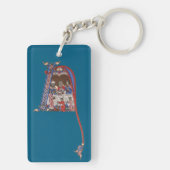 照明イニシャルN キーホルダー (裏面)