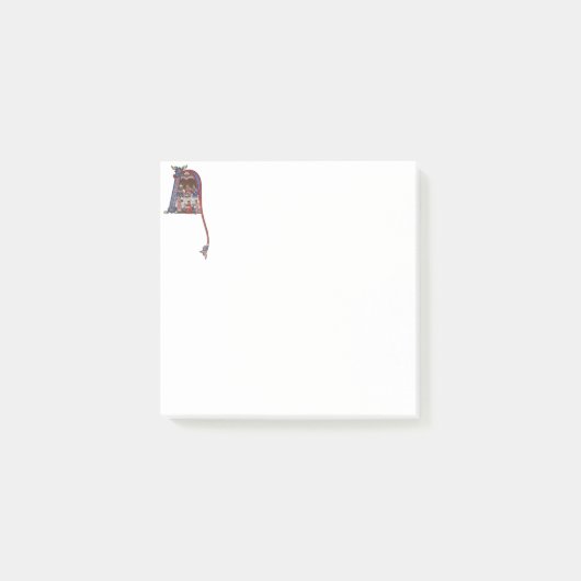 照明イニシャルN ポストイット (正面)