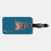 照明イニシャルN ラゲッジタグ (裏面横)