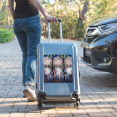 照明エレガンス:フラクタル美しいビニールシール シール (スーツケースインサイチュ)