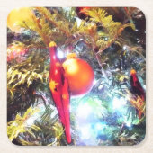 照明オーナメント スクエアペーパーコースター (正面)