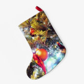 照明オーナメント スモールクリスマスストッキング (裏面 (吊り時))