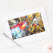 照明オーナメント 長方形シール (封筒)