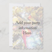 照明オーナメント、5 x 7招待状拡張性 招待状 (裏面)