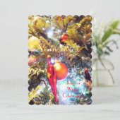 照明オーナメント、5 x 7招待状拡張性 招待状 (スタンド正面)