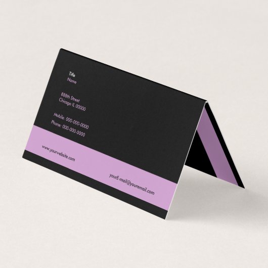 照明ギター 名刺 (裏面)