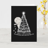 照明ザツリー カード (黄色い花)