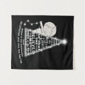 照明ザツリー タペストリー (正面(横))