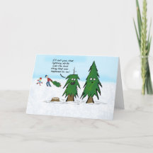 照明ストライククリスマスカード