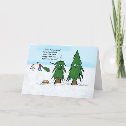 照明ストライククリスマスカード シーズンカード (正面)