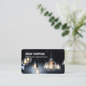 照明ソリューション 名刺 (スタンド正面)