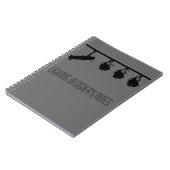 照明デザイナーのノート ノートブック (左側)