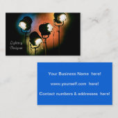 照明デザイナーの名刺 名刺 (正面/裏面)