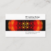 照明デザイナー名刺 名刺 (裏面)