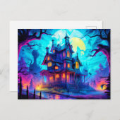 照明ハ幽霊のよく出るウス ポストカード (正面/裏面)