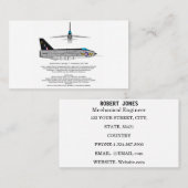 照明ファイタージェットの名刺 名刺 (正面/裏面)