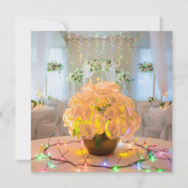 照明フローラ 招待状