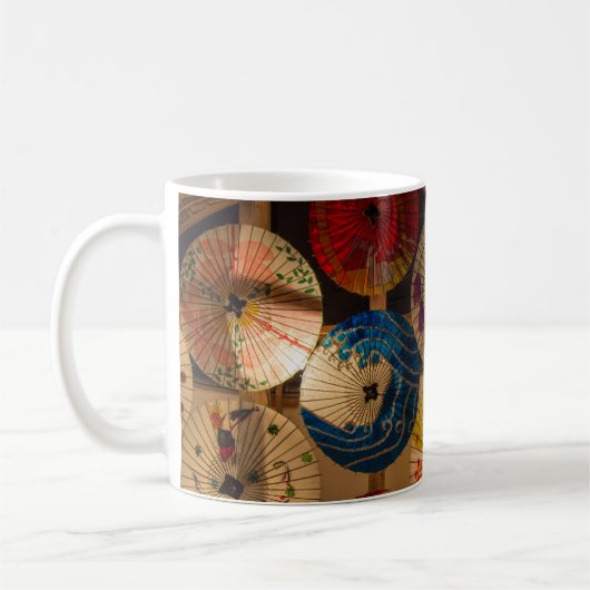 照明付きのパラソル コーヒーマグカップ (左)