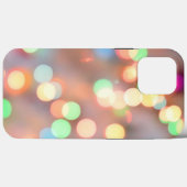 照明付きクリスマスライトの焦点を外した画像 Case-Mate iPhoneケース (裏面 (横))