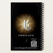 照明付きジャーナルB ノートブック (裏面)