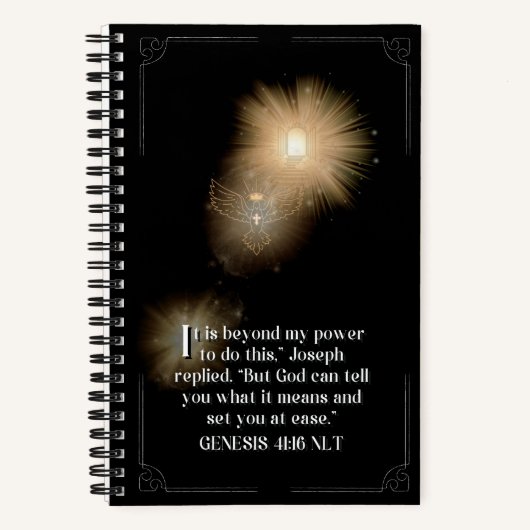 照明付きジャーナルI ノートブック (正面)