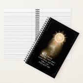 照明付きジャーナルM ノートブック (内側)