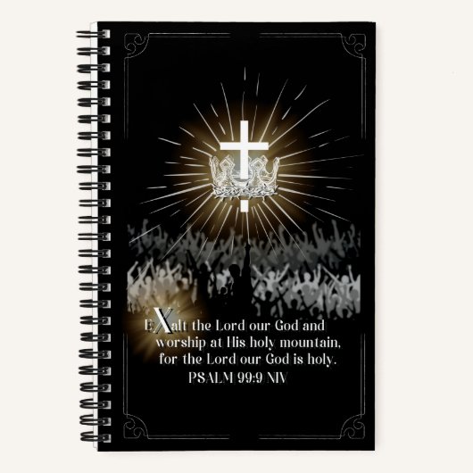 照明付きジャーナルX ノートブック (正面)