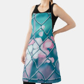 照明付きチェーンリンク《写真》ぼけ味 エプロン (インサイチュ)