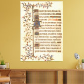 照明付き原稿ポスター キャンバスプリント (インサイチュ (リビング))