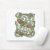 照明付き文字「S」 マウスパッド (マウス)