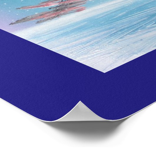 照明光プリント ポスター (角)