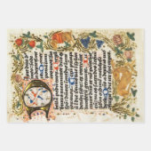 照明原稿のラッピング紙 ラッピングペーパーシート (正面3)