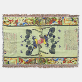 照明反射ミントグリーン スローブランケット