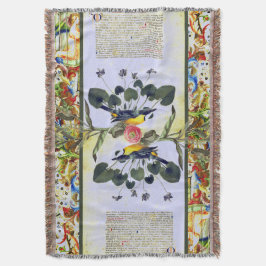 照明反射淡い色の青 スローブランケット