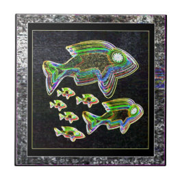 照明反射:フラッドライトの魚 タイル