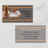 照明器具 名刺 (正面/裏面)