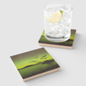 照明用オーロラ ストーンコースター (横)